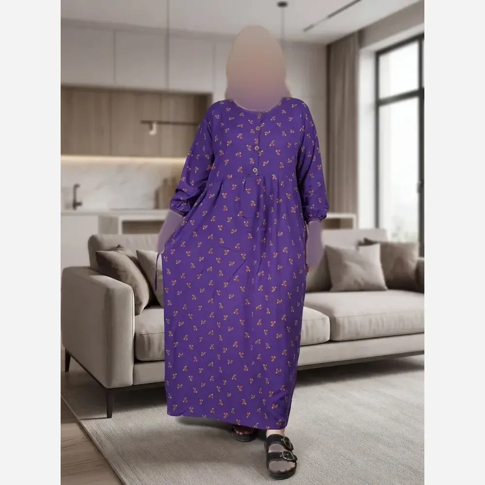  پيراهن كَلدار جلو دكمهt8046
