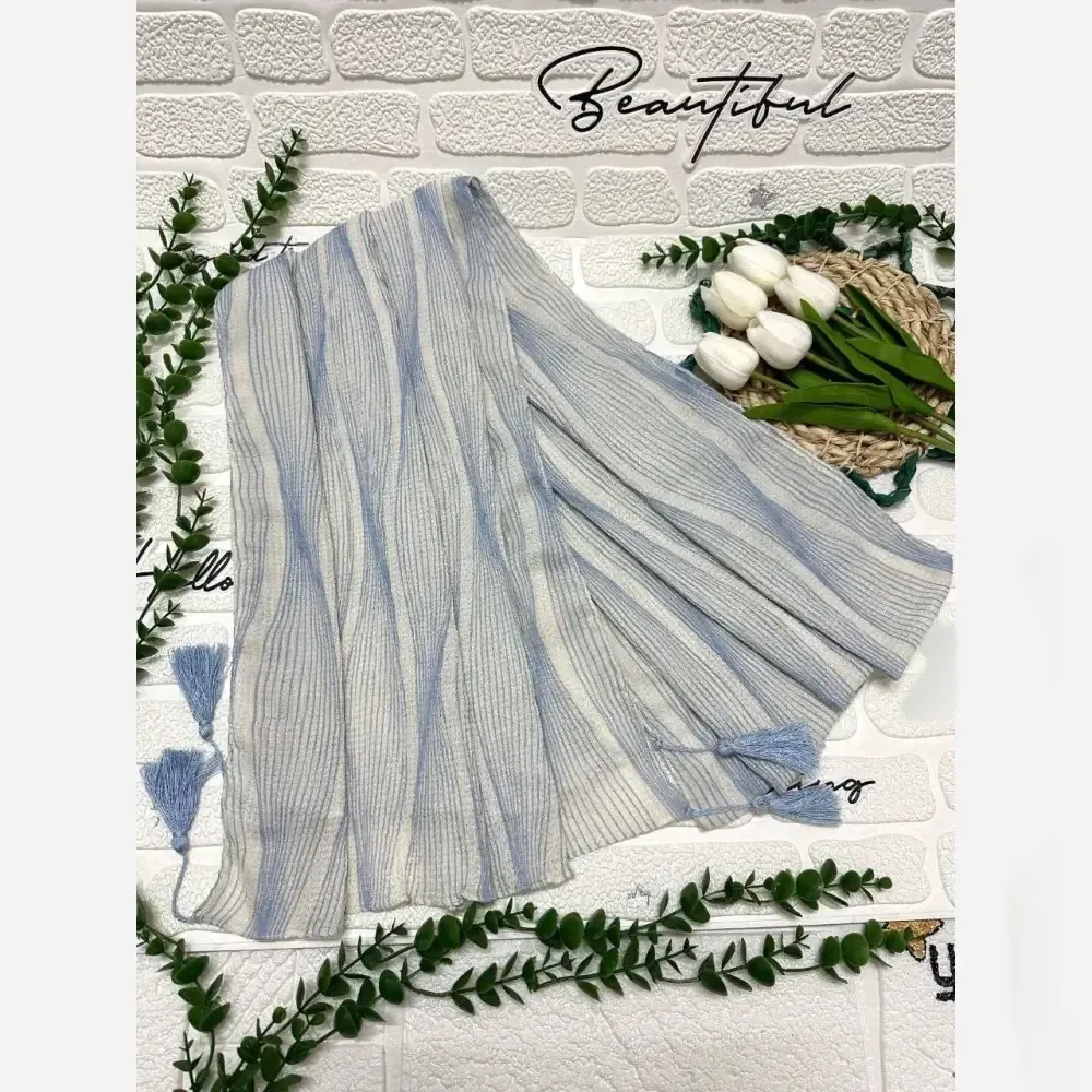 شال زنانه بهاره کریشه برشکا قواره بلند