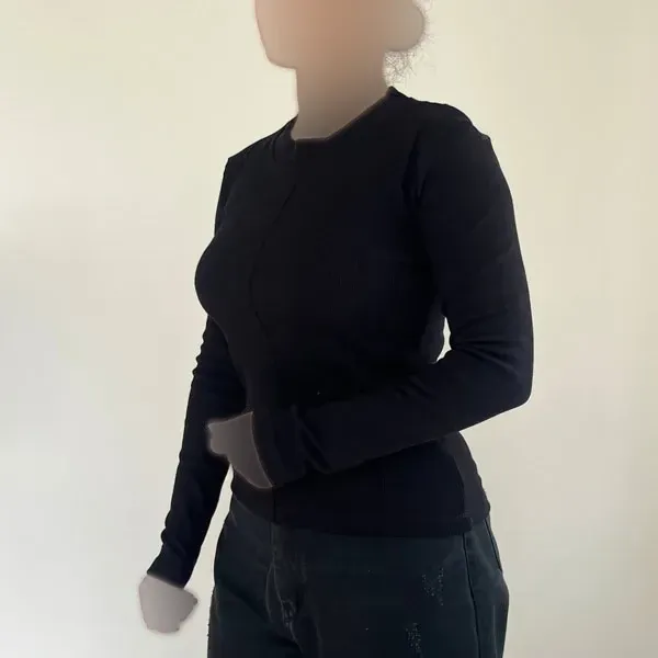 بلوز رگه دوزی زنانه کد 1229