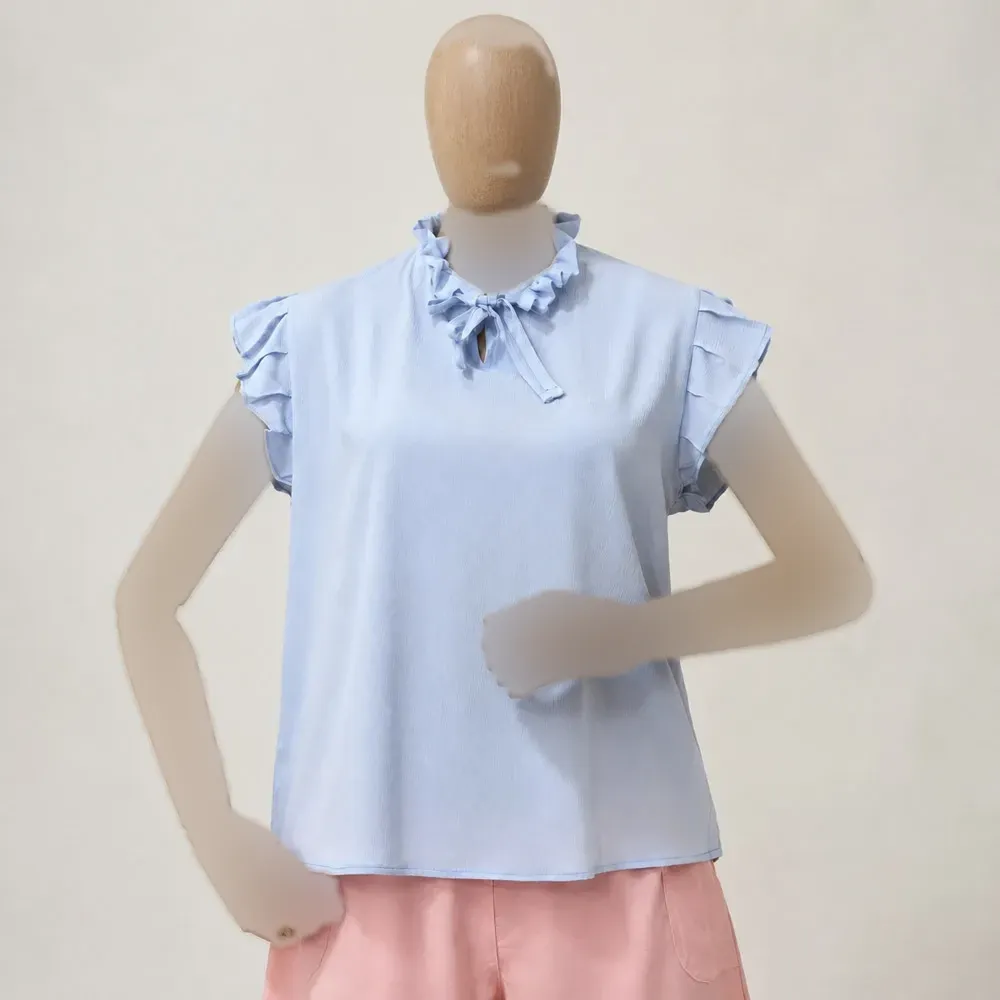 تاپ مجلسی زنانه جنس کریشه کد 1429