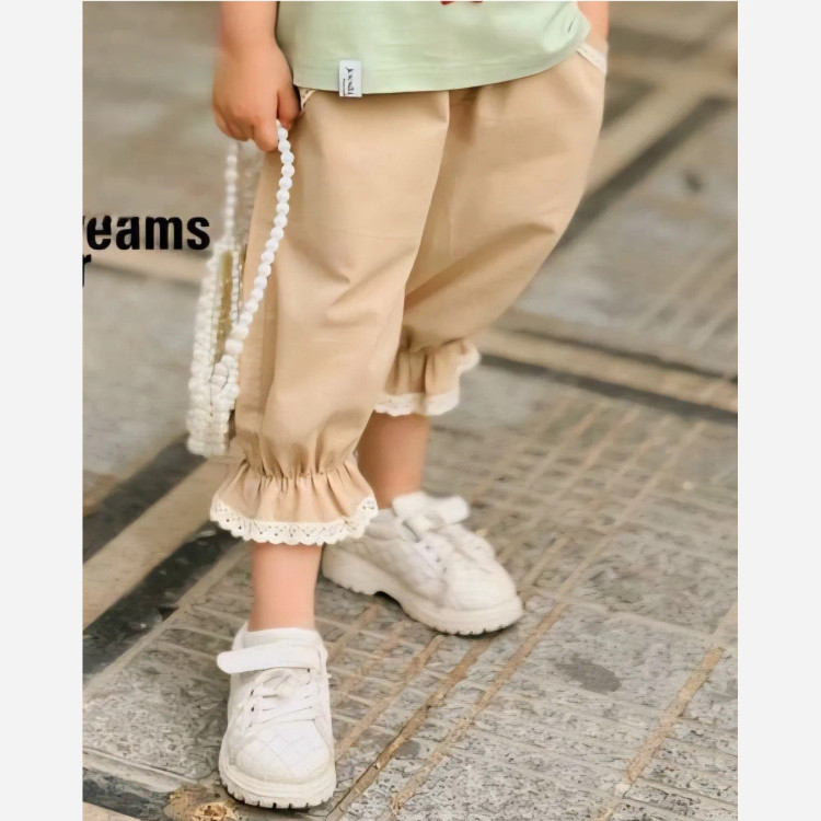شلوارک زنانه لینن بلند آزاد و راحت با کیفیت عالی