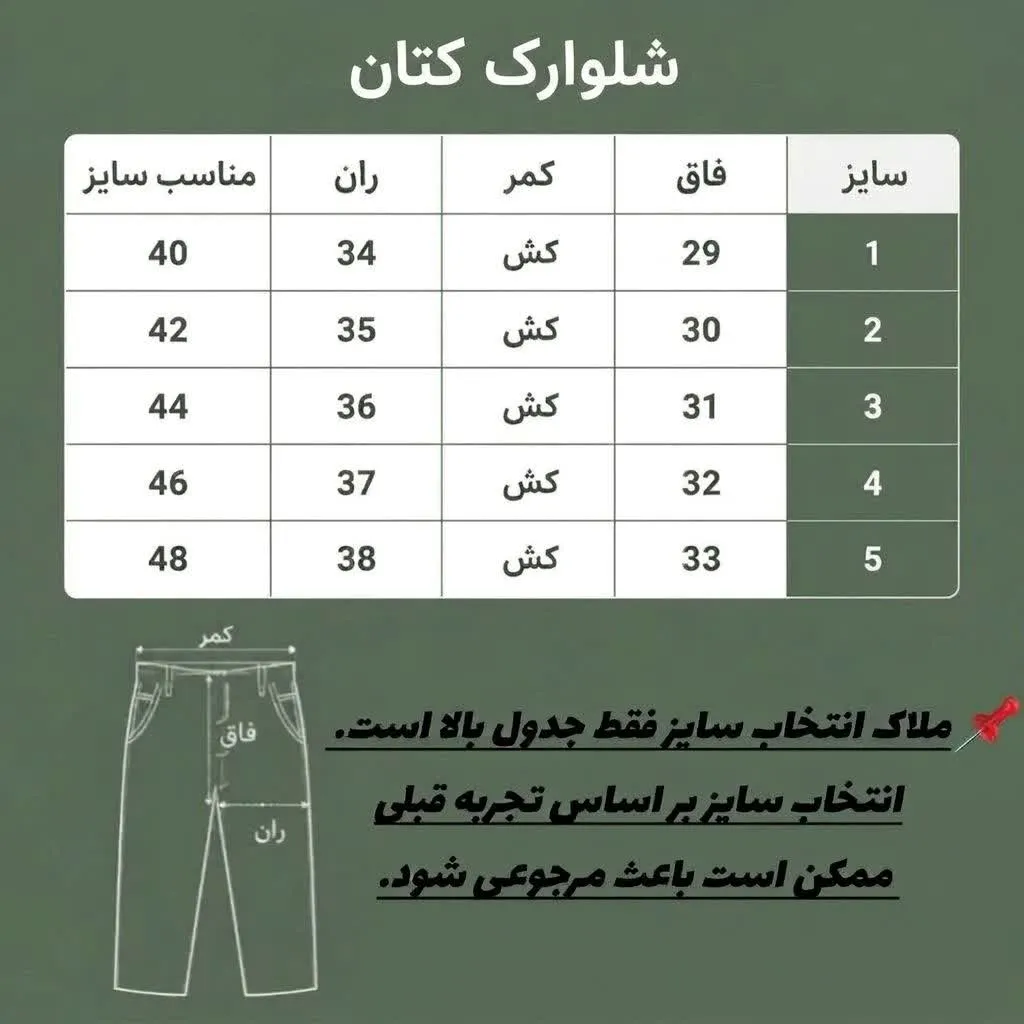 شلوارک کتان شش جیب مردانه رنگ سبز لجنی