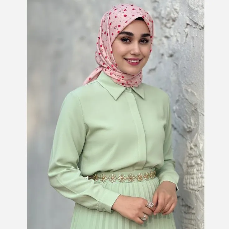روسری نخی کاستوم طرح روژین قواره 110