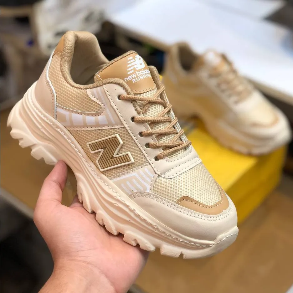 کفش اسپرت زنانه نیوبلانس طرح کنزو کرم