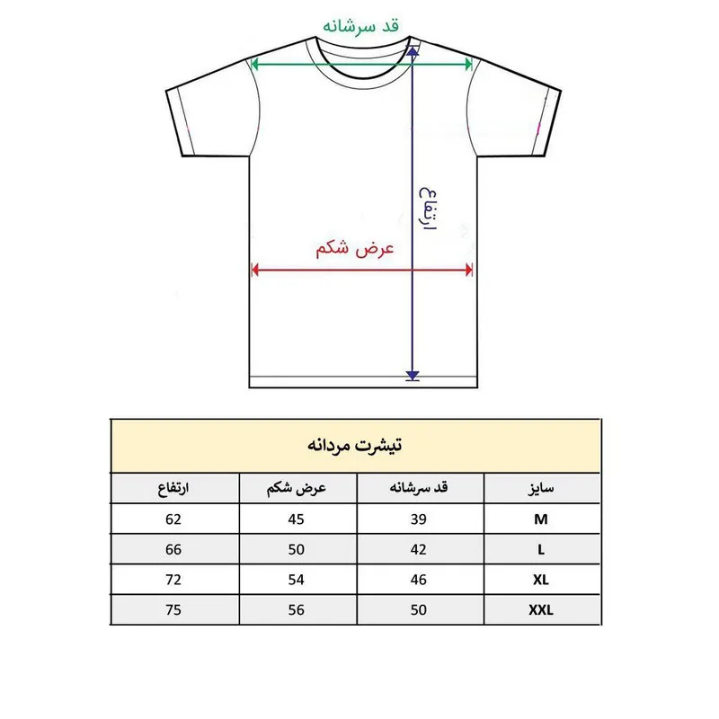 تیشرت آستین کوتاه مردانه طرح کلمه انگلیسی نخ و پلی استر مدل گرد معمولی