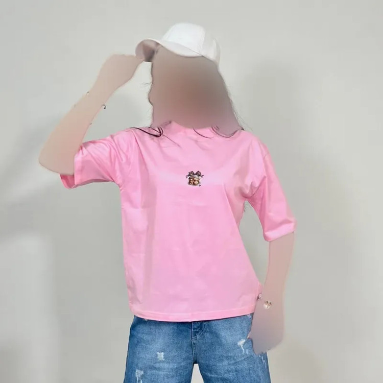 تیشرت نخ پنبه فری سایز طرح کوکی