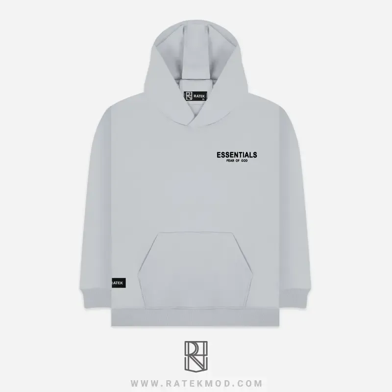 هودی پشت چاپ طرح FEAR OF GOD دورس توکرک لاکرا دار کلاه دار آستین بلند