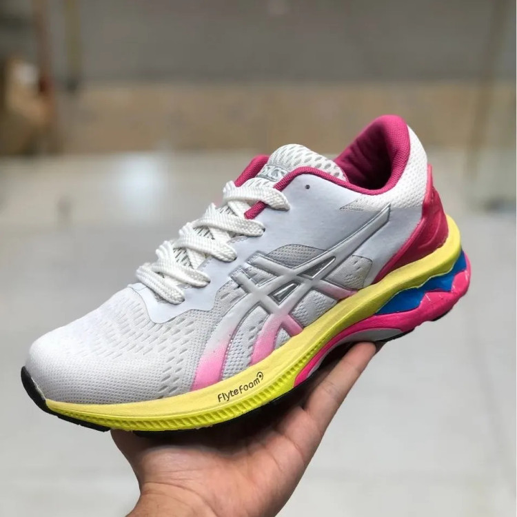 کفش اسیکس Gel Nimbus مردانه سفید اسپرت سبک راحت پیادهروی روزمره